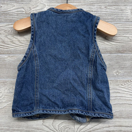 Denim Vest Bows 5-6