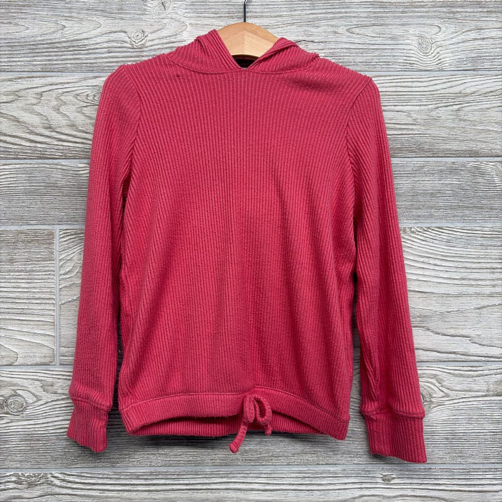 LS Ribbed Shirt W/ Hood Bow 5