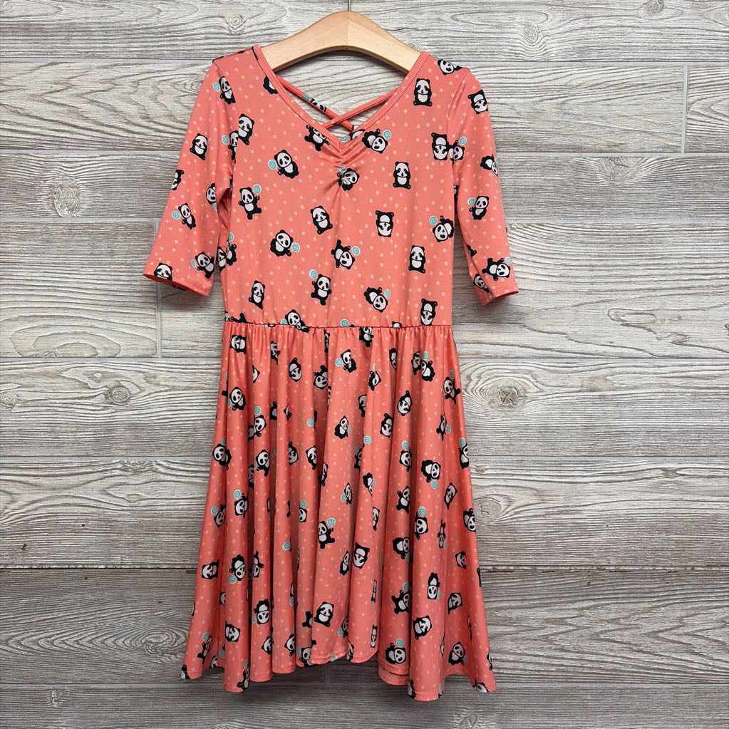 LS Twirl Dress Pandas Lollipops 7