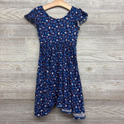 Flutter Sleeve Twirl Dress Watermelon 5-6