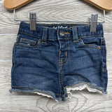 Denim Shorts Eyelet Trim 18M