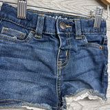Denim Shorts Eyelet Trim 18M