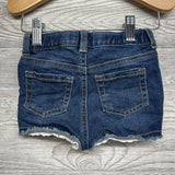 Denim Shorts Eyelet Trim 18M
