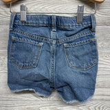 Distressed Denim Shorts Frayed 3T