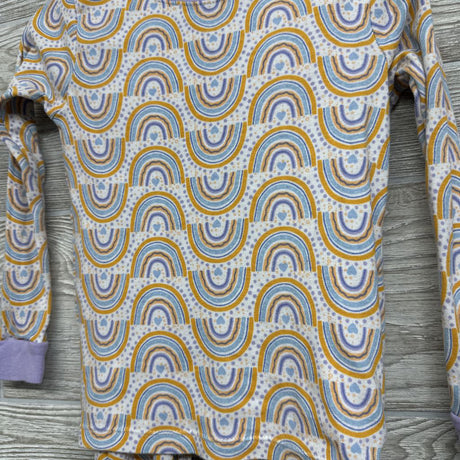 2 Pc LS PJs Rainbows Hearts 5T