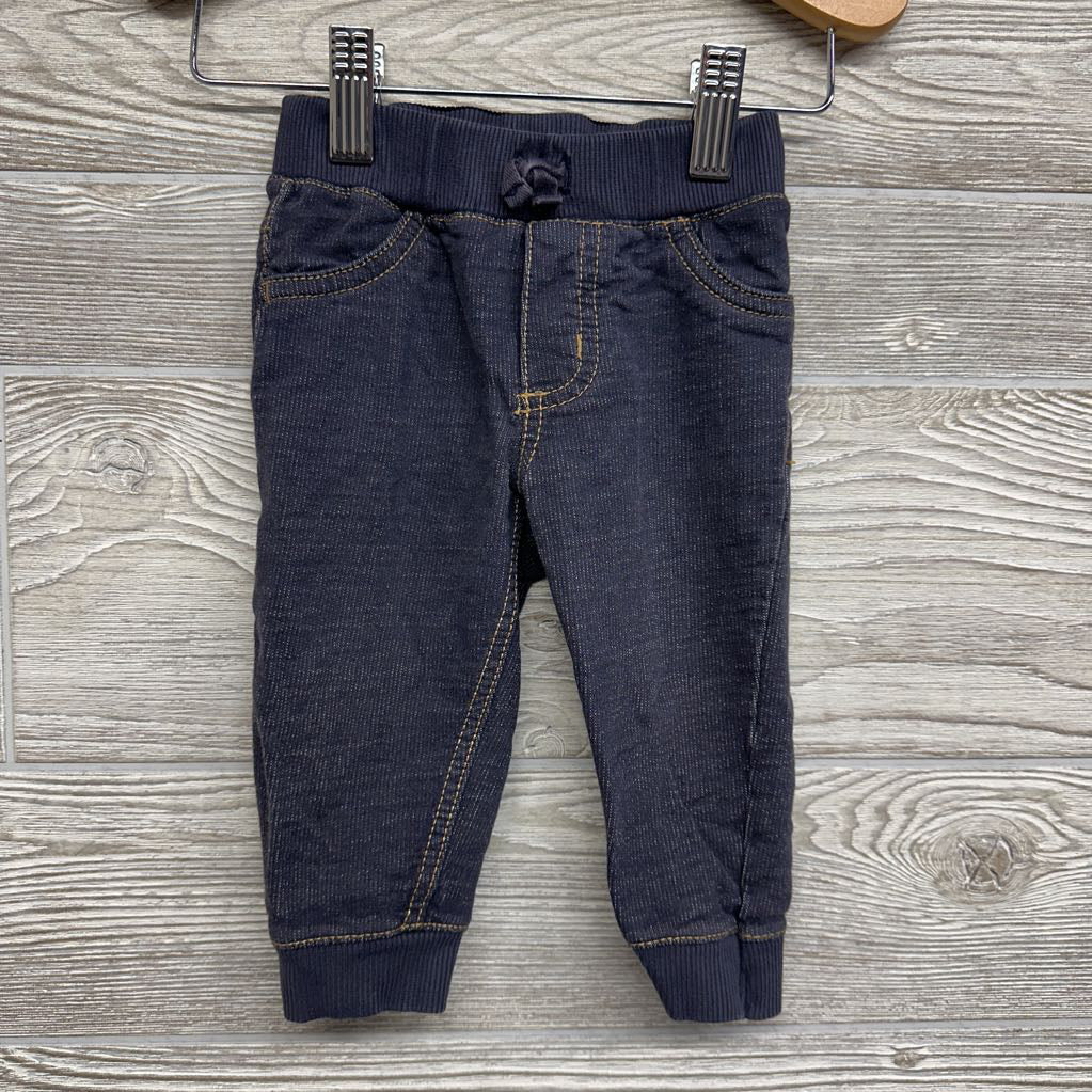 Knit Denim Joggers 9M