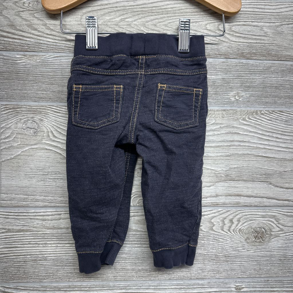 Knit Denim Joggers 9M