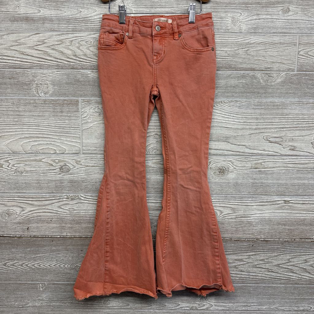 Flare Jeans Frayed 8