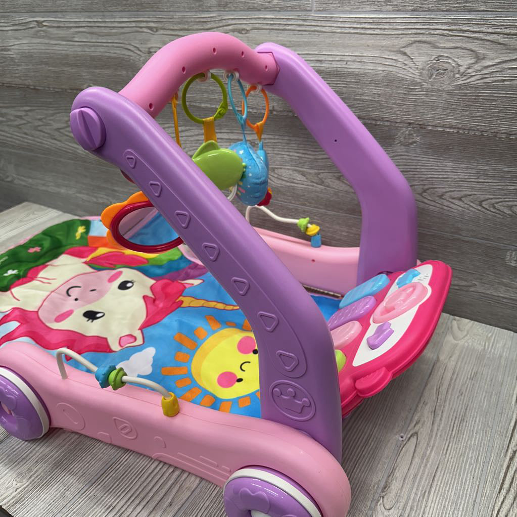 4-in-1 Baby Play Mat & Activity Center Gym