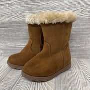 Side Zip Cozy Boots 7c