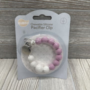 NEW Chewable Silicone Pacifier Clip