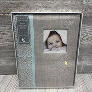 NEW Baby Memory Book Linen Tree