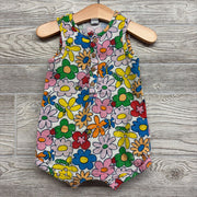 Tank Gauze Romper Flowers Bees 12-18M
