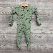 Ribbed Sleeper Dots 3-6M