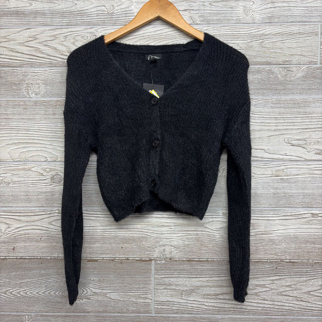 NEW Cropped Fuzzy Cardigan 8