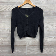 NEW Cropped Fuzzy Cardigan 8