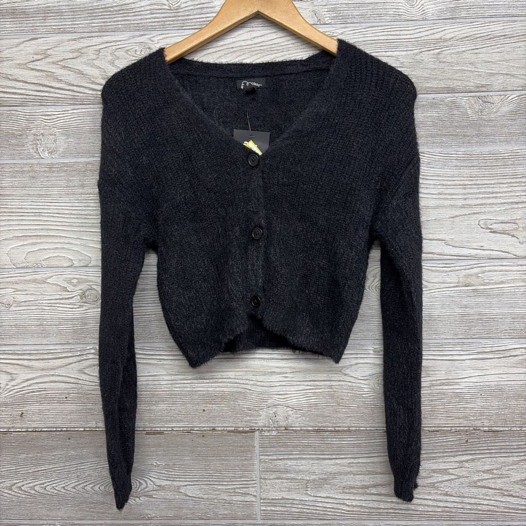 NEW Cropped Fuzzy Cardigan 8