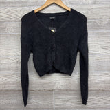NEW Cropped Fuzzy Cardigan 8