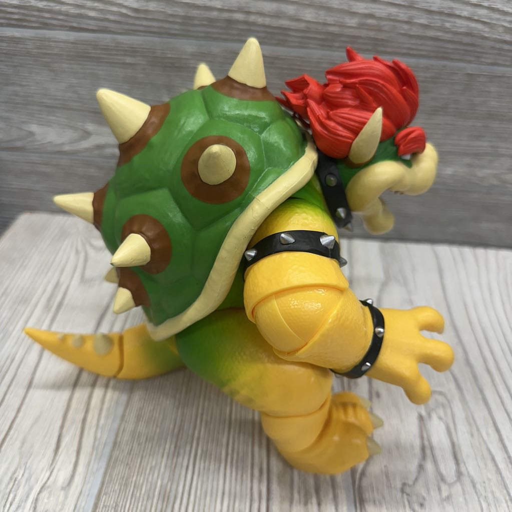 Bowser Action Figure 7" With Fire Breathing Effects