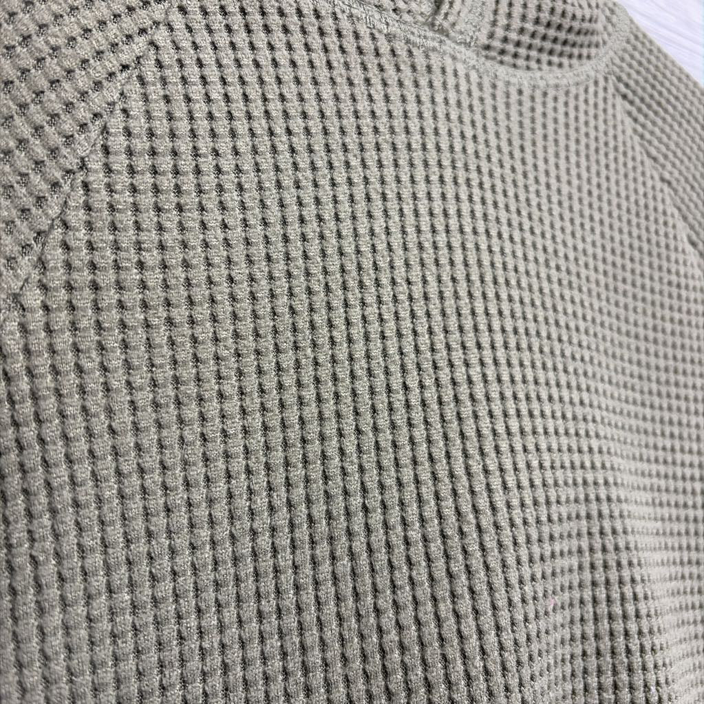 LS Waffle Knit Shirt W/ Hood 4
