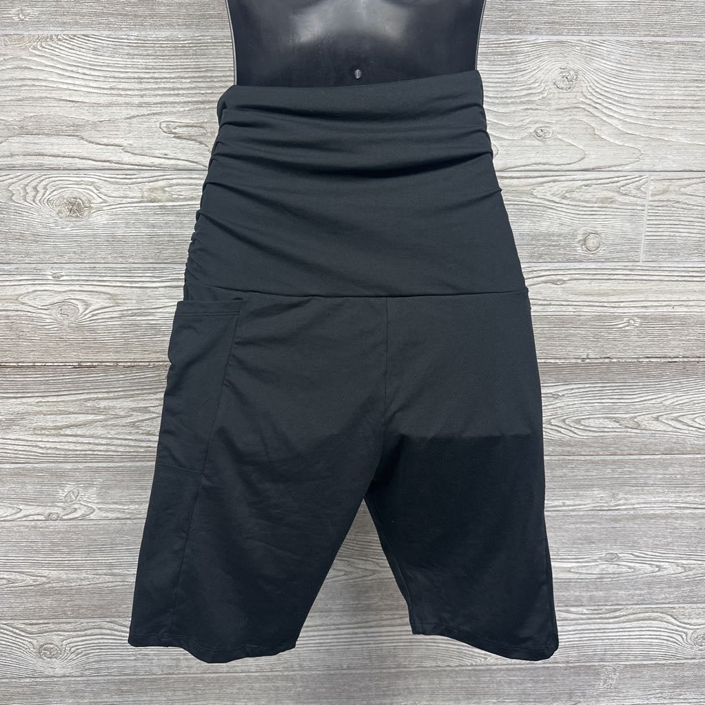 Full Panel Bike Shorts W/ Pockets XL