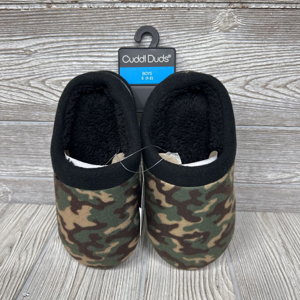NEW Camo Slippers 1-2y