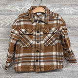 Plaid Button Up Shacket 3T
