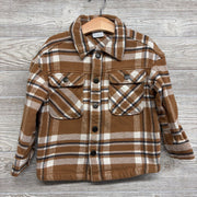 Plaid Button Up Shacket 3T