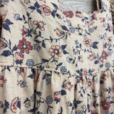 NEW Puff Sleeve Dress Flowers 5T