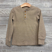 LS Waffle Knit Henley Shirt 4