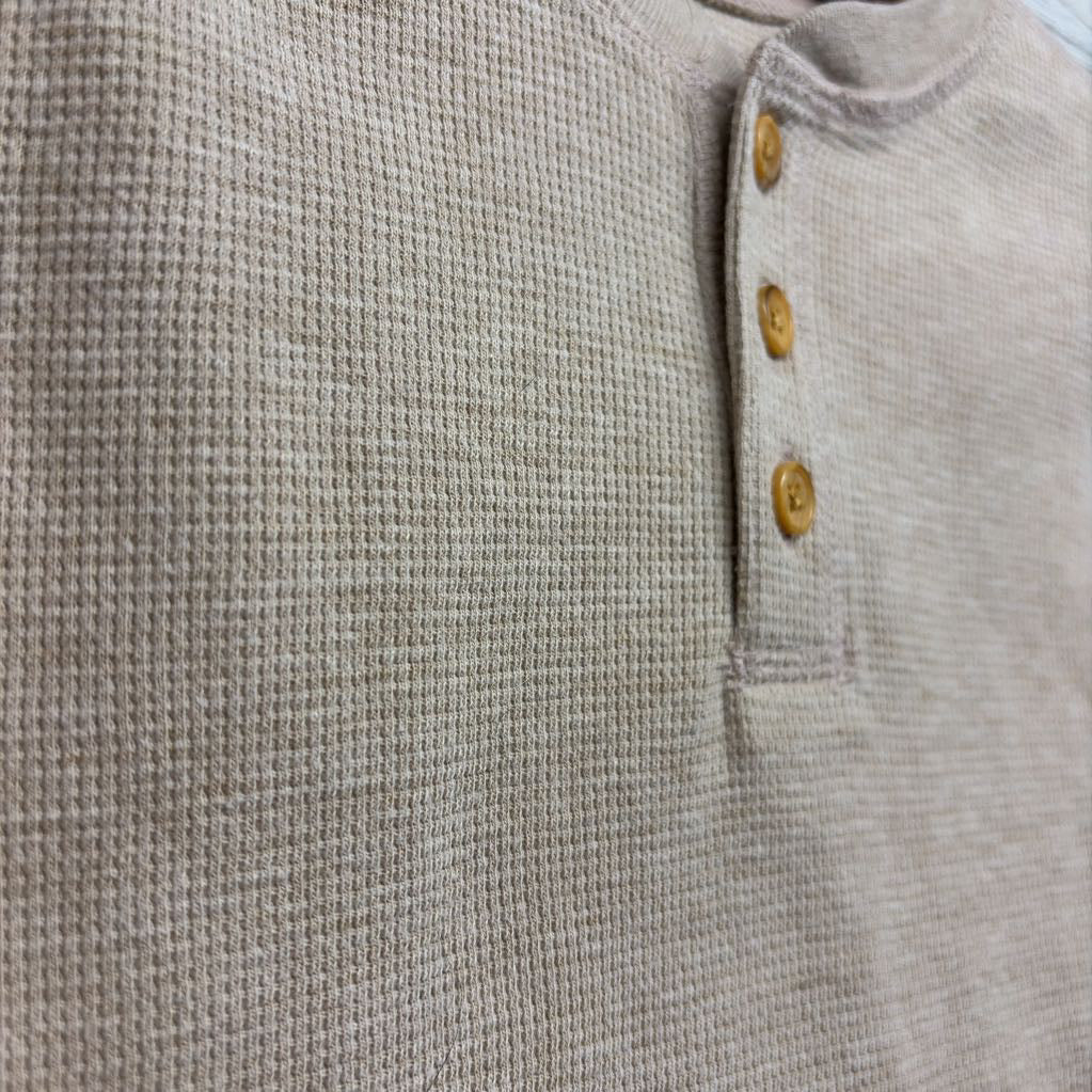 LS Waffle Knit Henley Shirt 4