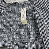 NEW Crop Smocked Off The Shoulder Blouse 12