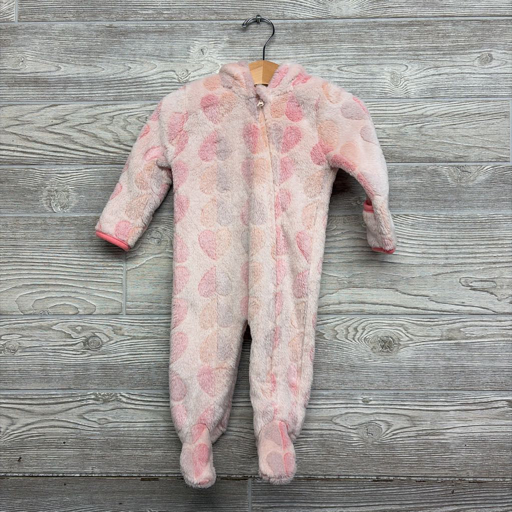 LS Plush Outfit Hearts 3-6M