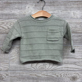 Sweater Stripes Chest Pocket 6M