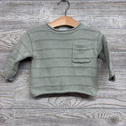 Sweater Stripes Chest Pocket 6M