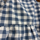 Peplum Tank Top & Wide Leg Pants Gingham 5T