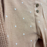 Chunky Knit Sweater Cloud & Ribbed Pants Stars 0-3M