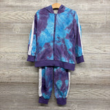 NEW Full Zip Hoodie & French Terry Joggers Tie Dye 5-6
