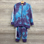 NEW Full Zip Hoodie & French Terry Joggers Tie Dye 5-6