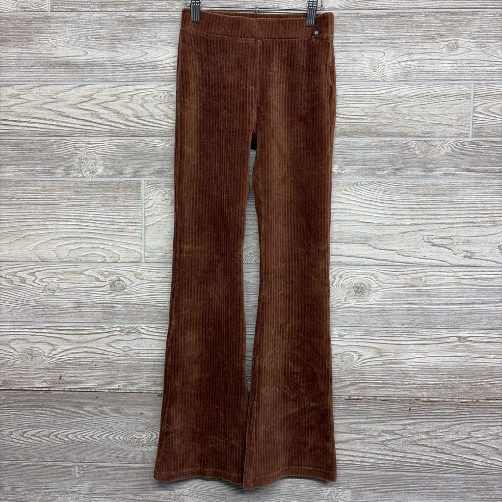 Ribbed Velour Flare Pants 10-12