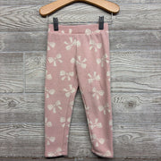Lined Leggings Bows 3T