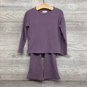 LS Ribbed Shirt & Flare Pants 3T