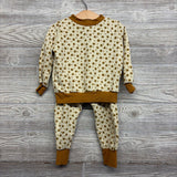 Crewneck & Harem Joggers Flowers 2T