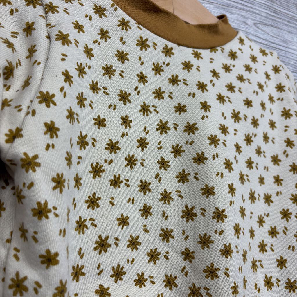 Crewneck & Harem Joggers Flowers 2T