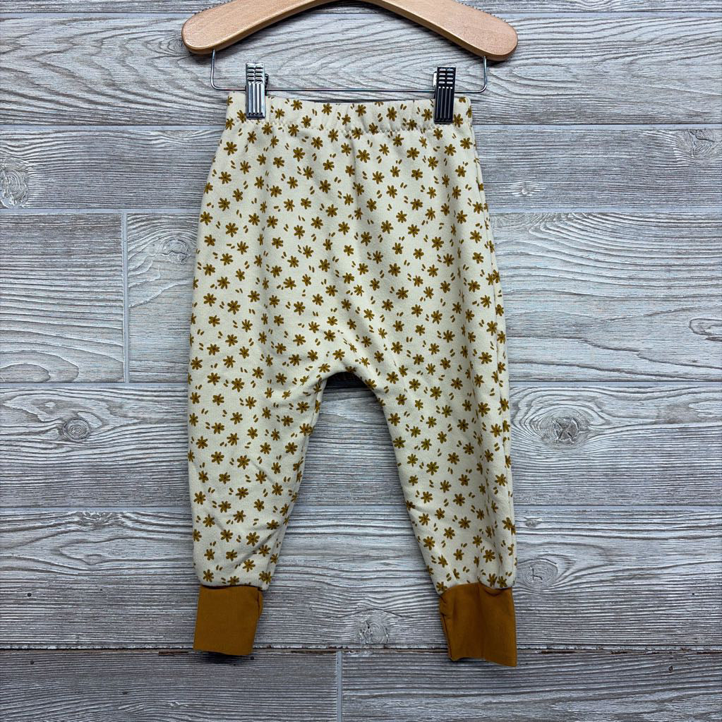 Crewneck & Harem Joggers Flowers 2T