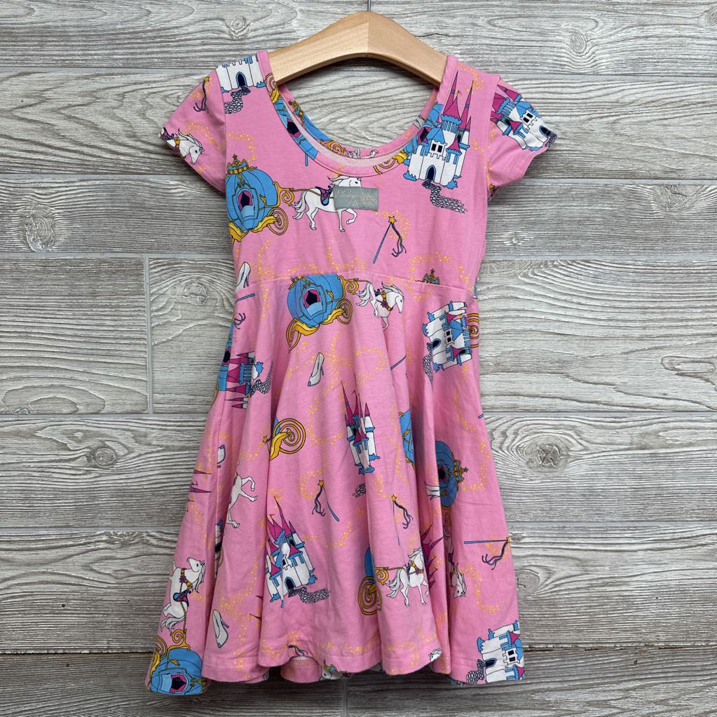 Dress Cinderella Castle, Carriage & Slipper 6-7