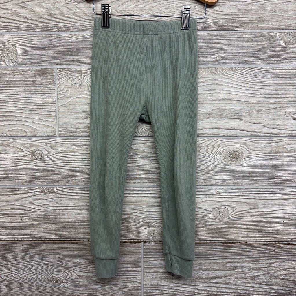 2 Pc LS Ribbed Henley PJs 4T