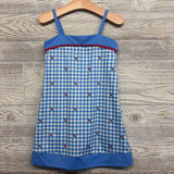 Active Dress Cherries & Gingham 4-5
