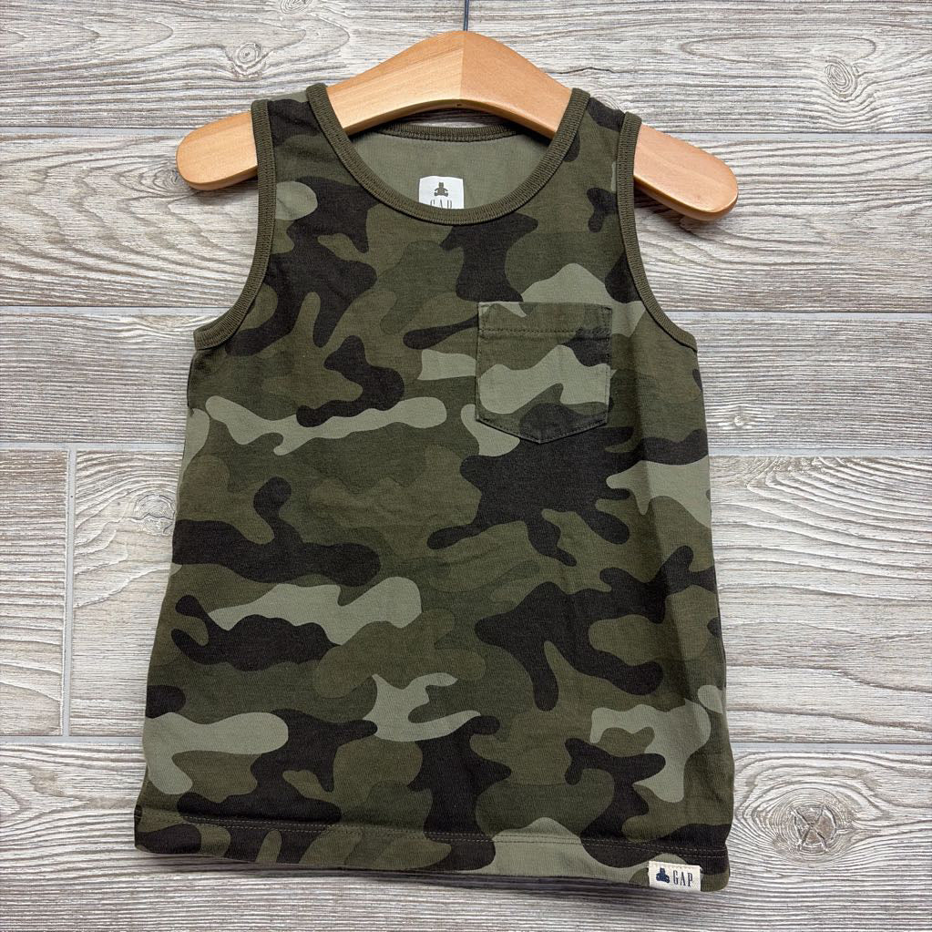 Pocket Camo Tank Top 5t