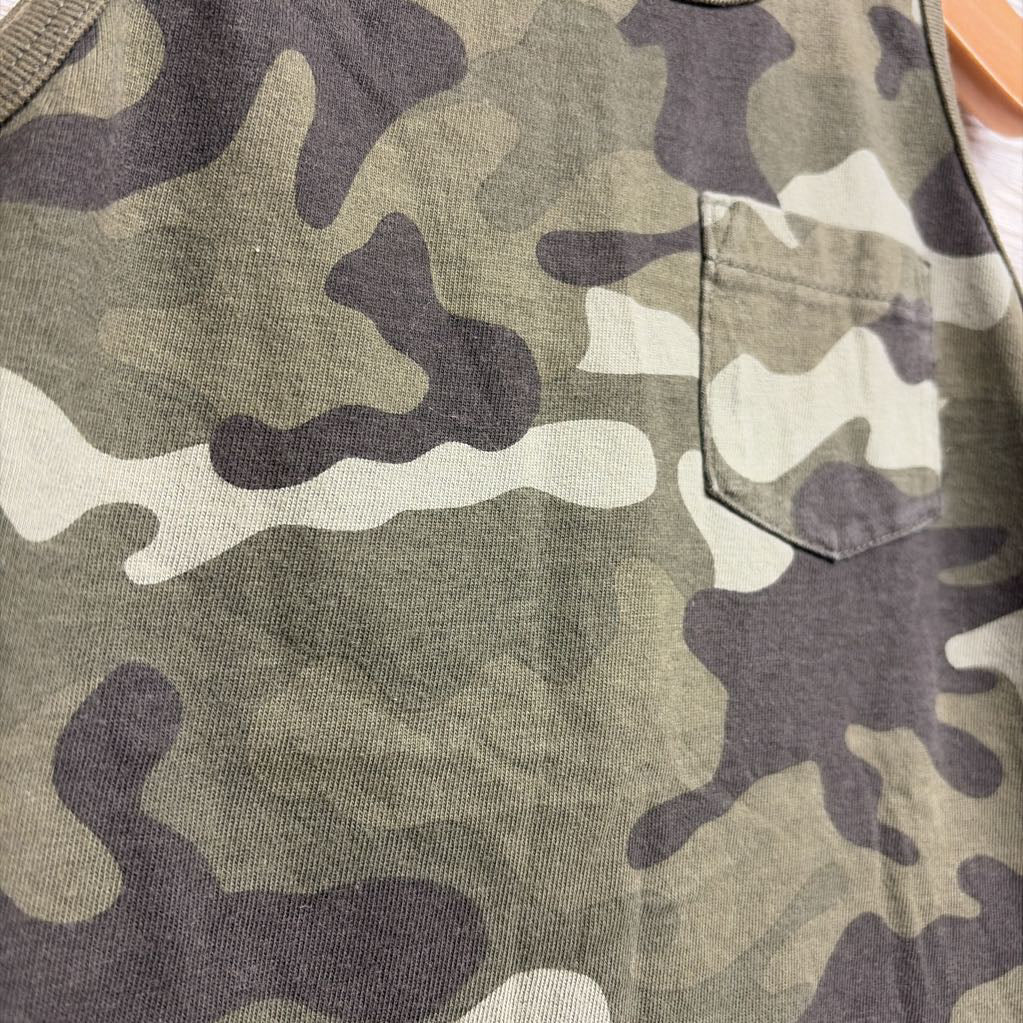 Pocket Camo Tank Top 5t